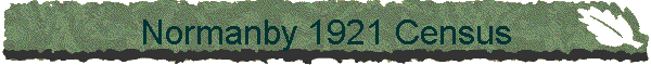 Normanby 1921 Census